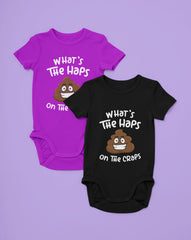 HAPS ON THE CRAPS - ONESIE BODYSUIT T-SHIRTS