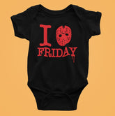 I LOVE FRIDAY HALLOWEEN TIME - JASON MASK