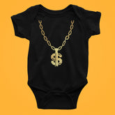 CUSTOM GOLD CHAIN - YOUR NAME HERE -ONESIE BODYSUIT T-SHIRTS