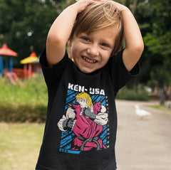 KEN | Street Fighter | VIDEO GAME EDITION | Onesie Bodysuit Tops