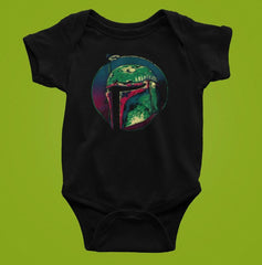 MANDALORIAN - BOBA FETT MASK - Onesie bodysuit Tops