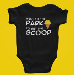 WENT TO THE PARK TO GET THE SCOOP - NWA Onesie Top Bodysuit
