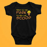WENT TO THE PARK TO GET THE SCOOP - NWA Onesie Top Bodysuit