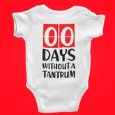 DAYS WITHOUT A TANTRUM - FUNNY TOPS