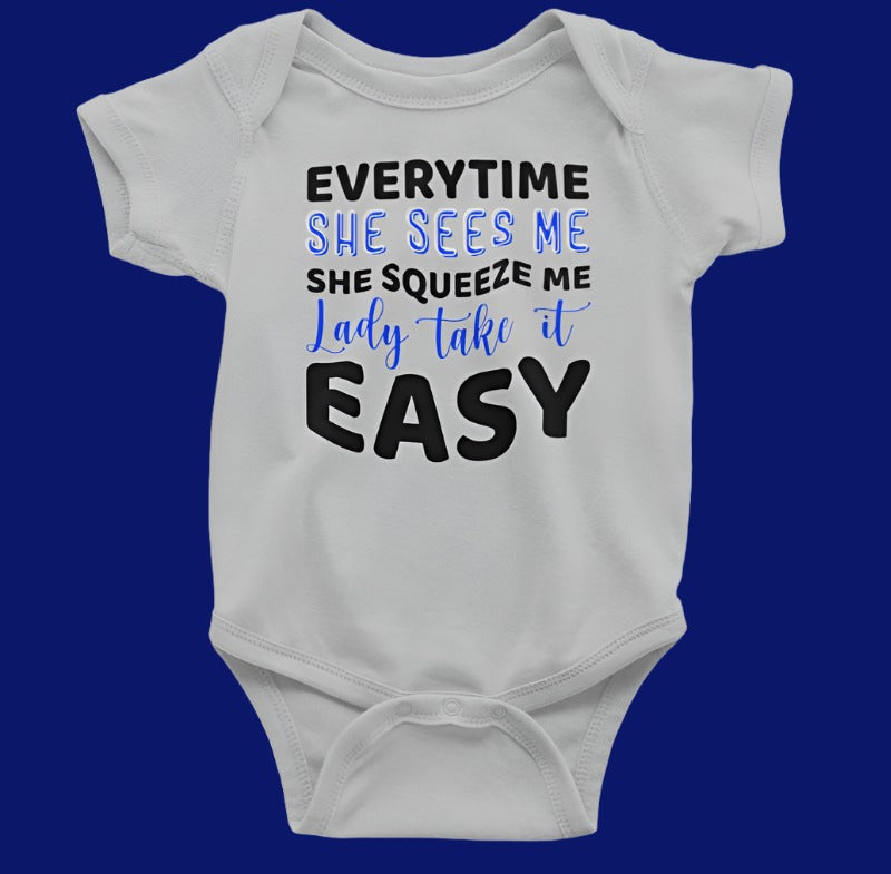 LADY TAKE IT EASY - ONESIE BODYSUIT T-SHIRTS