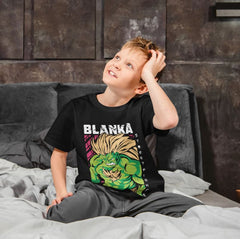 BLANKA | Street Fighter | VIDEO GAME EDITION | Onesie Bodysuit Tops