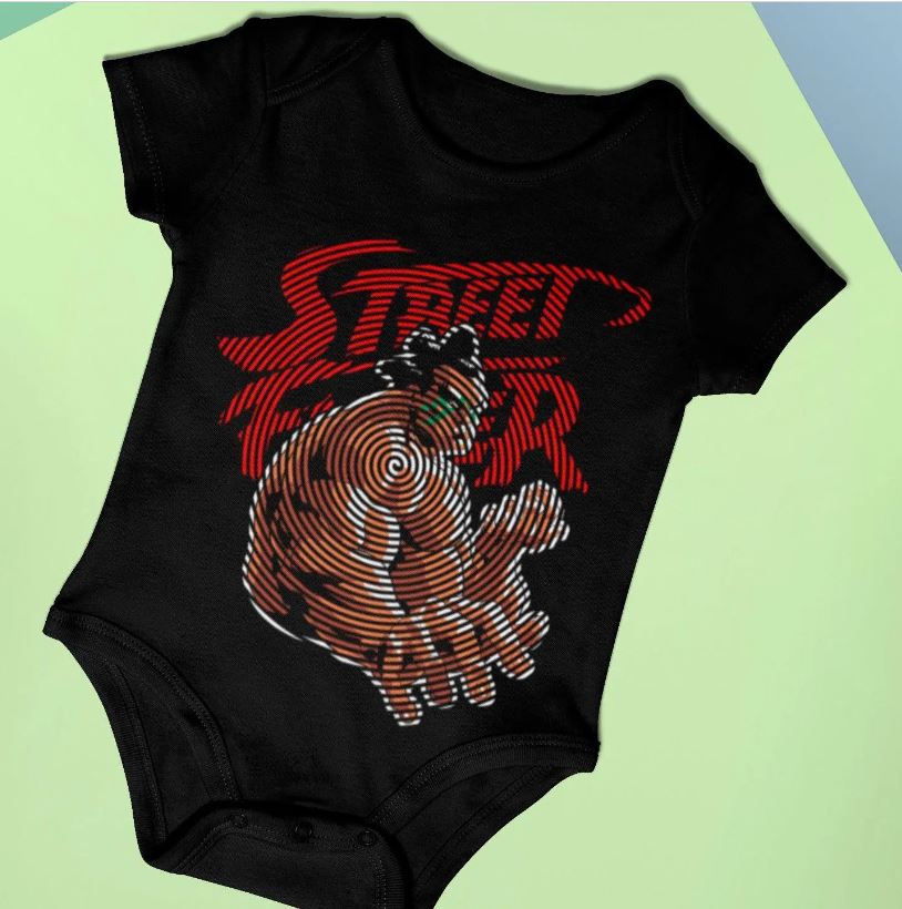 HONDA | STREET FIGHTER | VIDEO GAME EDITION | Onesie Bodysuit Tops