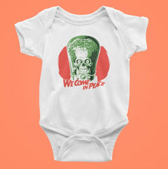 ALIEN MARTIAN | WE COME IN PEACE | Onesie Bodysuit Tops