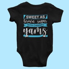 BROWN SUGAR CANDIED YAMS | LL Cool J | Onesie Top Bodysuit